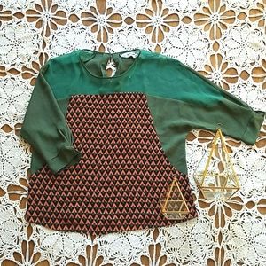 Retro Colour Pop Pink Martini Top